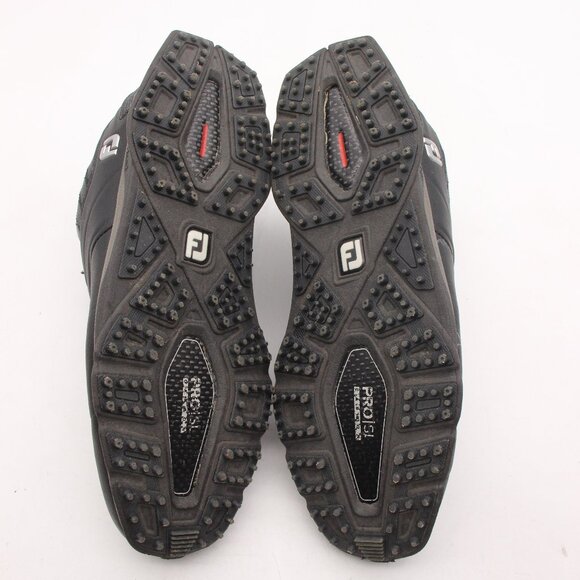 FootJoy Pro/SL Carbon Golf Men's Size 8.5 M Black Leather Shoes 53080 - Picture 7 of 10